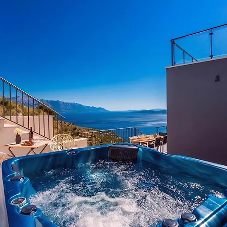Holiday home Mia Mit Privatem Pool, Whirlpool, Fitnessraum, Sauna, Meerblick Lokva Rogoznica