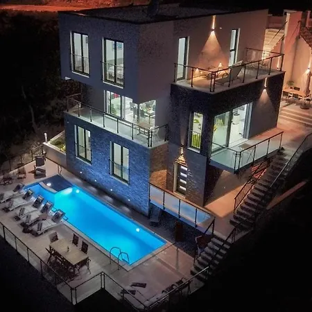 Mia Mit Privatem Pool, Whirlpool, Fitnessraum, Sauna, Meerblick Lokva Rogoznica