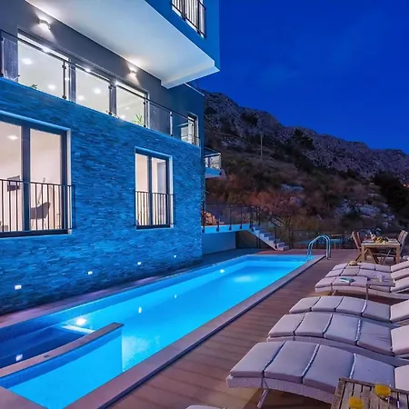 펜션 Mia Mit Privatem Pool, Whirlpool, Fitnessraum, Sauna, Meerblick *